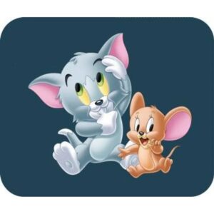ZORI TOM & JERRY Printed Mouse Pad for Gaming Computer, Laptop MousePad Mousepad  (Multicolor)