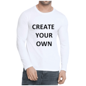 Full Sleeve Men Customized T-Shirt